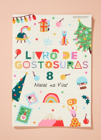 Livro de Gostosuras - Natal na Vila